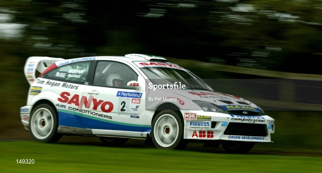 25 July 2004; Alister McRae, Scotland, in action during the 2004 Playsrtation 2 Punchestown Rally Experience, Punchestown Race Course, Co. Kildare. Picture credit; Pat Murphy / SPORTSFILE