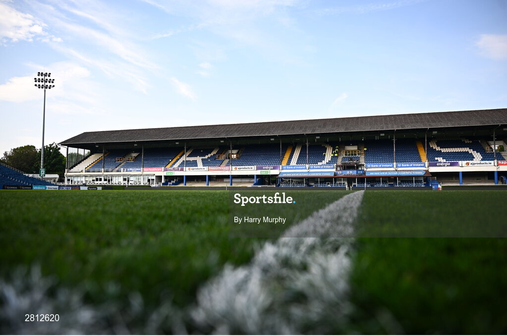11 May 2024; A general view inside the stadium before the United Rugby Championship match between Leinster and Ospreys at the RDS Arena in Dublin. Photo by Harry Murphy/Sportsfile