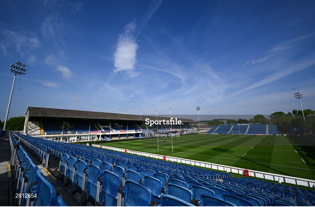 11 May 2024; A general view before the United Rugby Championship match between Leinster and Ospreys at the RDS Arena in Dublin. Photo by Ramsey Cardy/Sportsfile