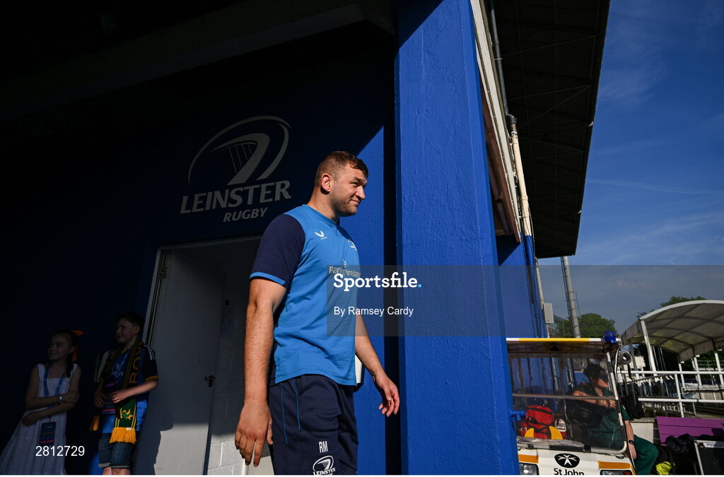 11 May 2024; Ross Molony of Leinster before the United Rugby Championship match between Leinster and Ospreys at the RDS Arena in Dublin. Photo by Ramsey Cardy/Sportsfile