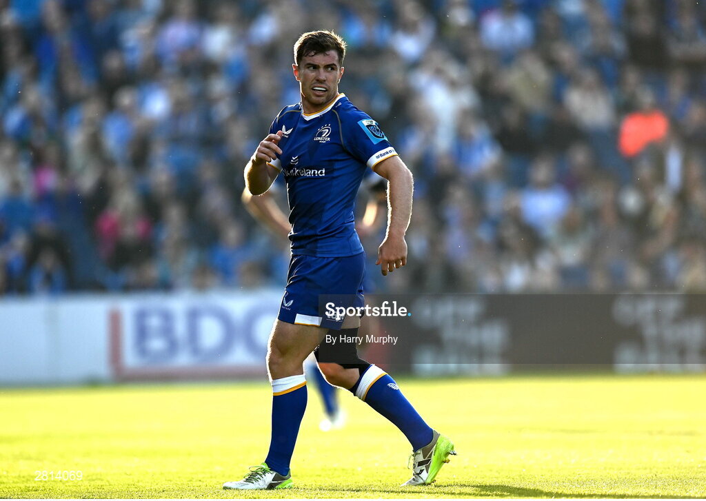 11 May 2024; Luke McGrath of Leinster during the United Rugby Championship match between Leinster and Ospreys at the RDS Arena in Dublin. Photo by Harry Murphy/Sportsfile