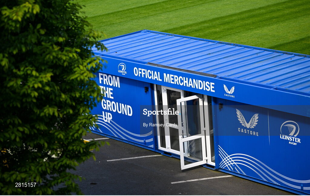 11 May 2024; A general view of the Castore store before the United Rugby Championship match between Leinster and Ospreys at the RDS Arena in Dublin. Photo by Ramsey Cardy/Sportsfile