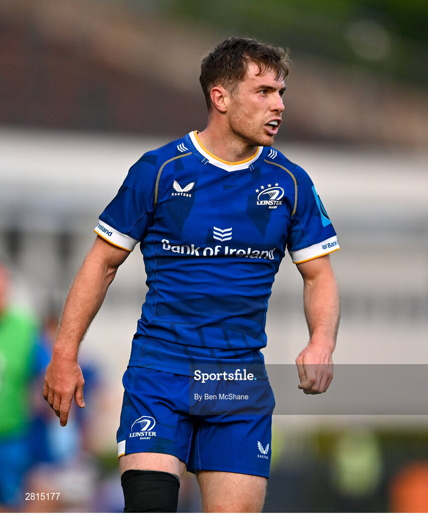 11 May 2024; Luke McGrath of Leinster during the United Rugby Championship match between Leinster and Ospreys at the RDS Arena in Dublin. Photo by Ben McShane/Sportsfile