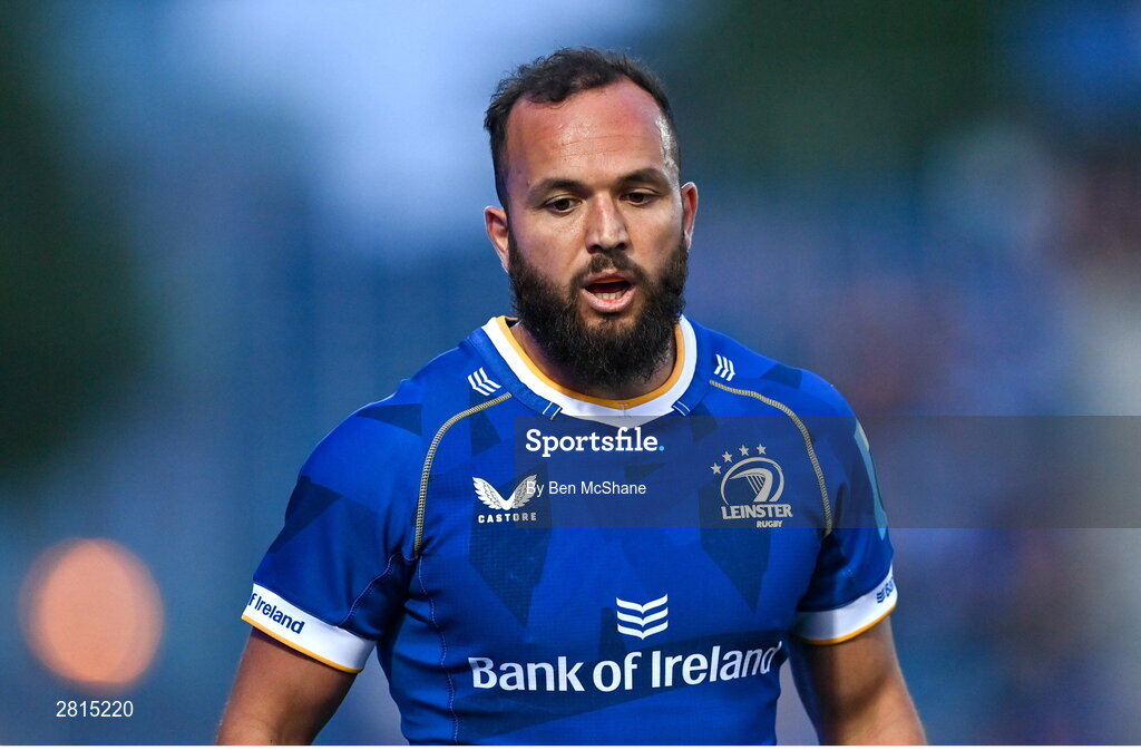 11 May 2024; Jamison Gibson-Park of Leinster during the United Rugby Championship match between Leinster and Ospreys at the RDS Arena in Dublin. Photo by Ben McShane/Sportsfile