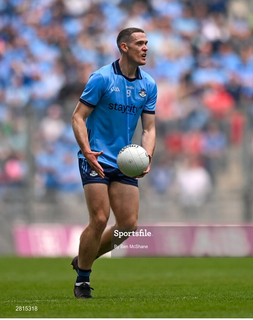 12 May 2024; Brian Fenton of Dublin during the Leinster GAA Football Senior Championship final match between Dublin and Louth at Croke Park in Dublin. Photo by Ben McShane/Sportsfile