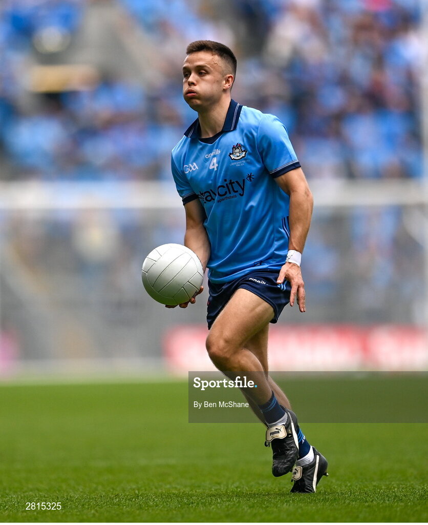12 May 2024; Eoin Murchan of Dublin during the Leinster GAA Football Senior Championship final match between Dublin and Louth at Croke Park in Dublin. Photo by Ben McShane/Sportsfile