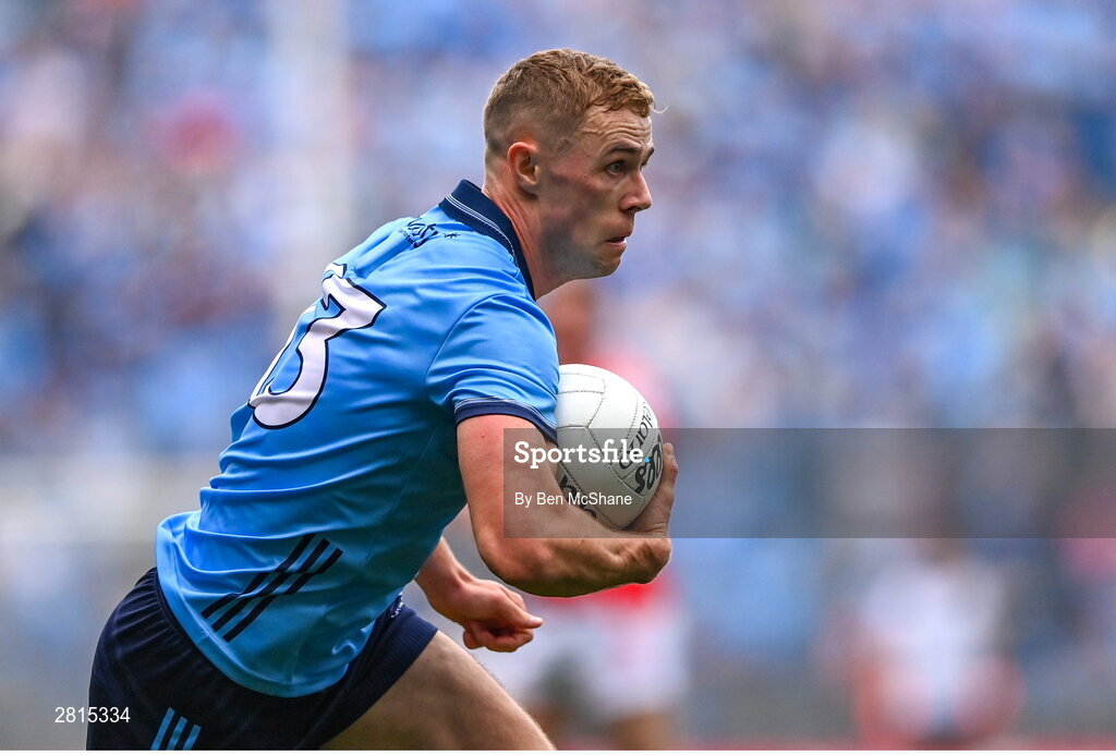 12 May 2024; Paul Mannion of Dublin during the Leinster GAA Football Senior Championship final match between Dublin and Louth at Croke Park in Dublin. Photo by Ben McShane/Sportsfile