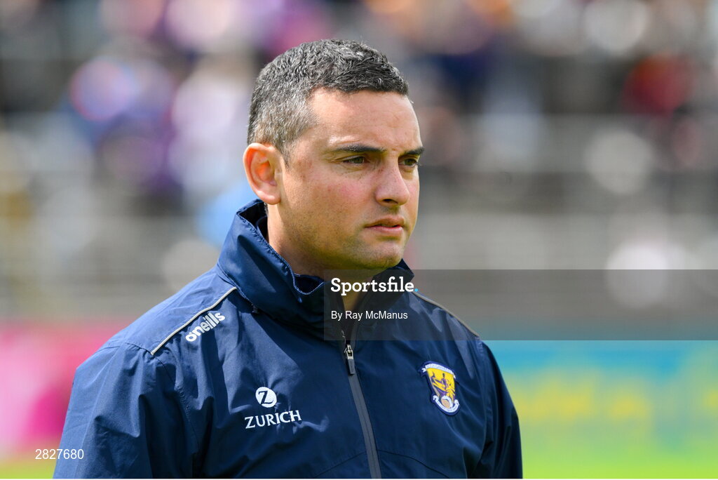 26 May 2024; Wexford manager Keith Rossiter during the Leinster GAA Hurling Senior Championship Round 5 match between Kilkenny and Wexford at UPMC Nowlan Park in Kilkenny. Photo by Ray McManus/Sportsfile