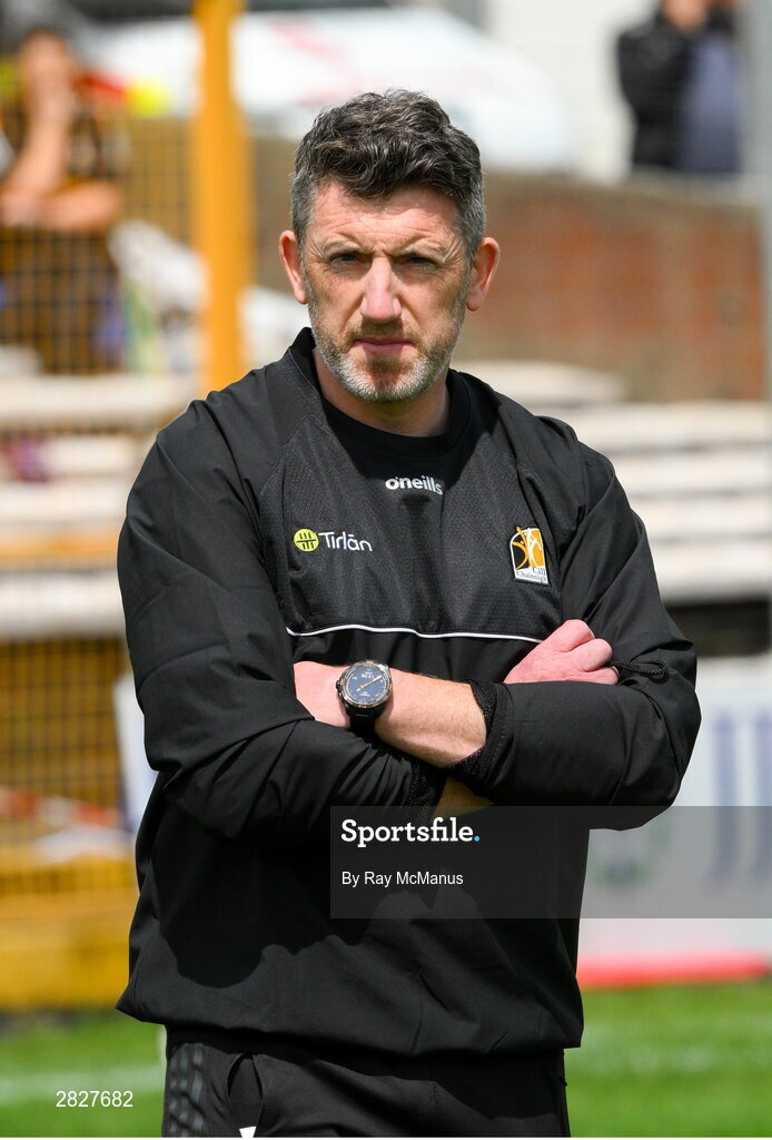 26 May 2024; Kilkenny manager Derek Lyng before the Leinster GAA Hurling Senior Championship Round 5 match between Kilkenny and Wexford at UPMC Nowlan Park in Kilkenny. Photo by Ray McManus/Sportsfile