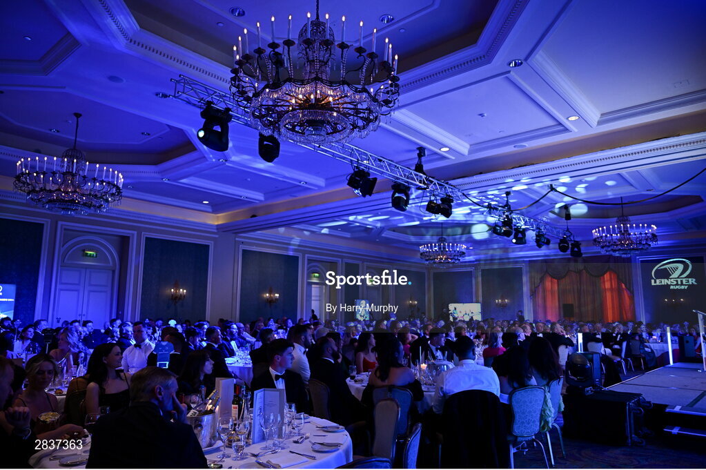 1 June 2024; A general view during the 2024 Leinster Rugby Awards Ball at The InterContinental Hotel in Dublin. Photo by Harry Murphy/Sportsfile