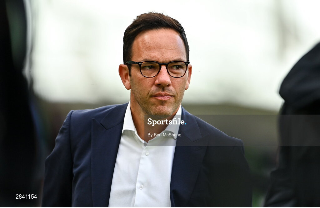 4 June 2024; FAI director of football Marc Canham before the international friendly match between Republic of Ireland and Hungary at Aviva Stadium in Dublin. Photo by Ben McShane/Sportsfile