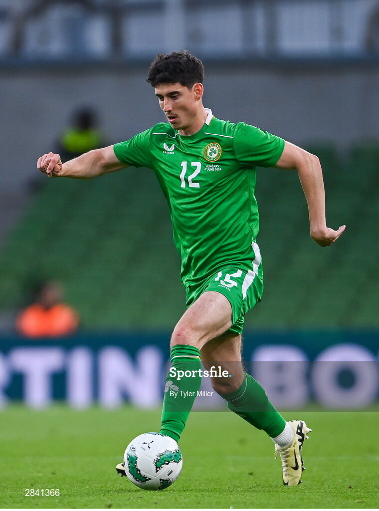 4 June 2024; Callum O'Dowda of Republic of Ireland during the international friendly match between Republic of Ireland and Hungary at Aviva Stadium in Dublin. Photo by Tyler Miller/Sportsfile