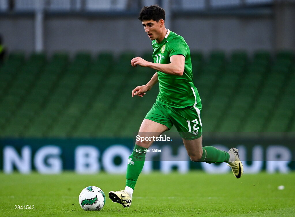 4 June 2024; Callum O'Dowda of Republic of Ireland during the international friendly match between Republic of Ireland and Hungary at Aviva Stadium in Dublin. Photo by Tyler Miller/Sportsfile