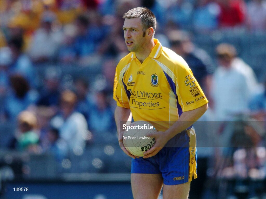 1 August 2004; Nigel Dineen, Roscommon. Bank of Ireland All-Ireland Football Championship, Round 4, Dublin v Roscommon, Croke Park, Dublin. Picture credit; Brian Lawless / SPORTSFILE