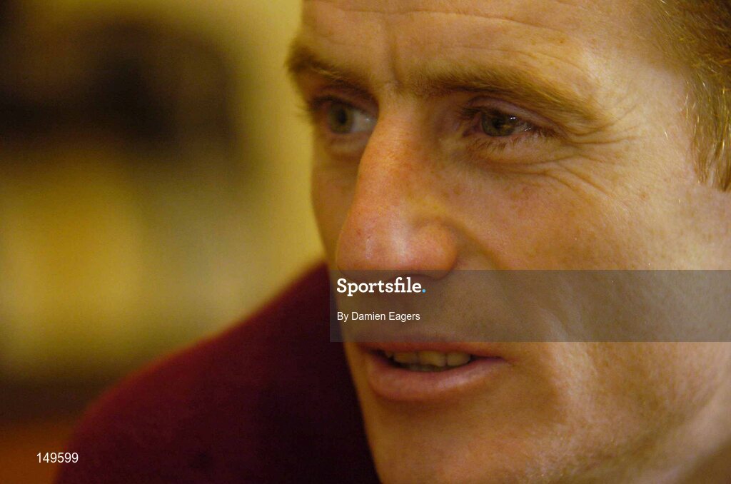 22 March 2004; Jockey Johnny Murtagh pictured at his home, Coolaghknock Glebe, Co. Kildare. Picture credit; Damien Eagers / SPORTSFILE