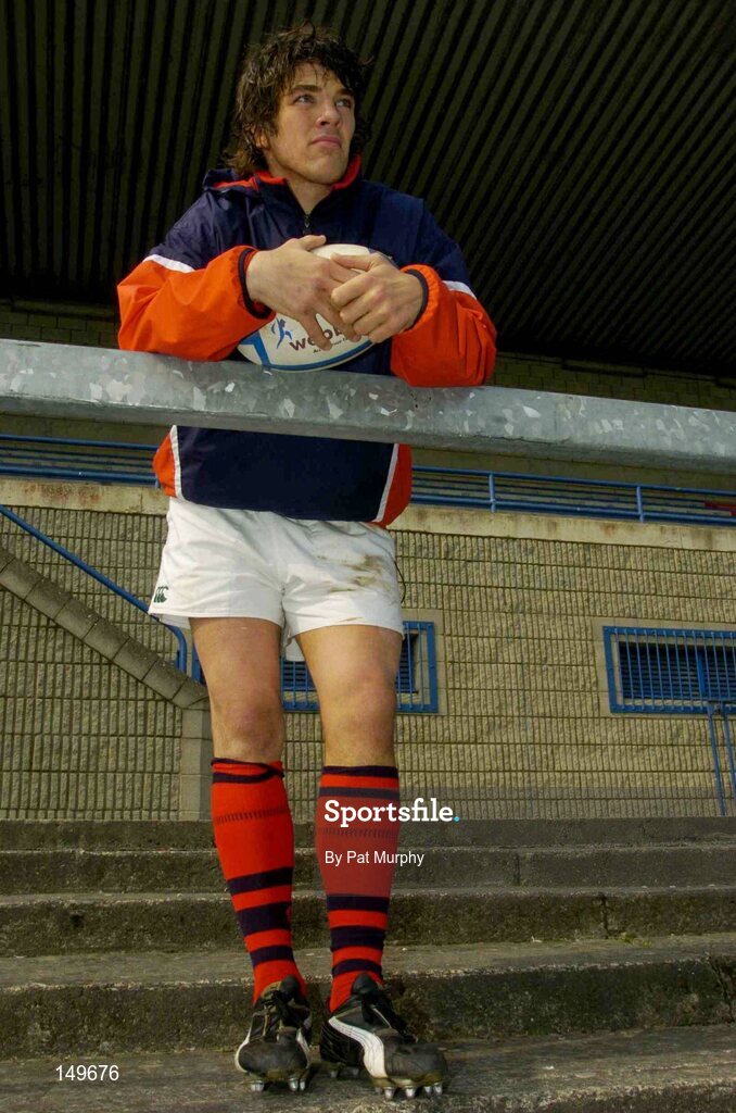 31 March 2004; Donnacha O'Callaghan, Munster. Thomond Park, Limerick. Picture credit; Pat Murphy / SPORTSFILE *EDI*