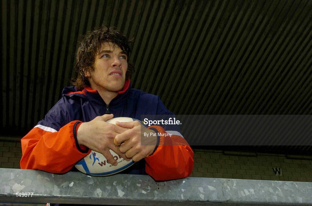 31 March 2004; Donnacha O'Callaghan, Munster. Thomond park, Limerick. Picture credit; Pat Murphy / SPORTSFILE *EDI*