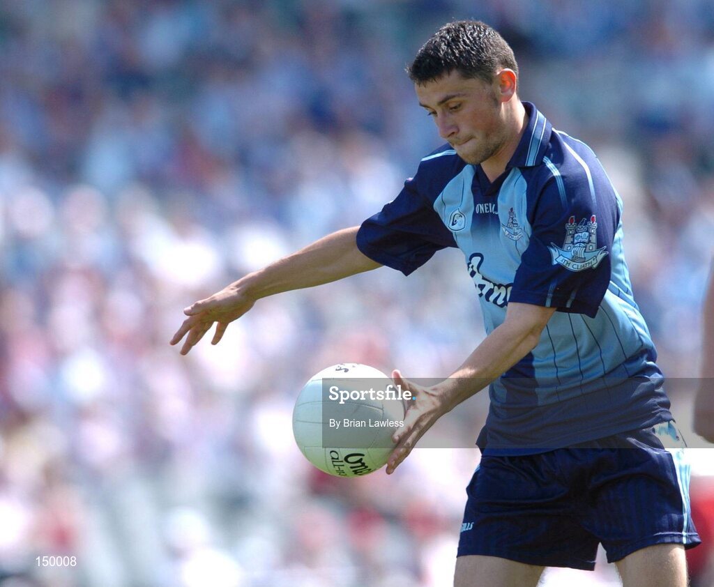 1 August 2004; Alan Brogan, Dublin. Bank of Ireland All-Ireland Football Championship, Round 4, Dublin v Roscommon, Croke Park, Dublin. Picture credit; Brian Lawless / SPORTSFILE