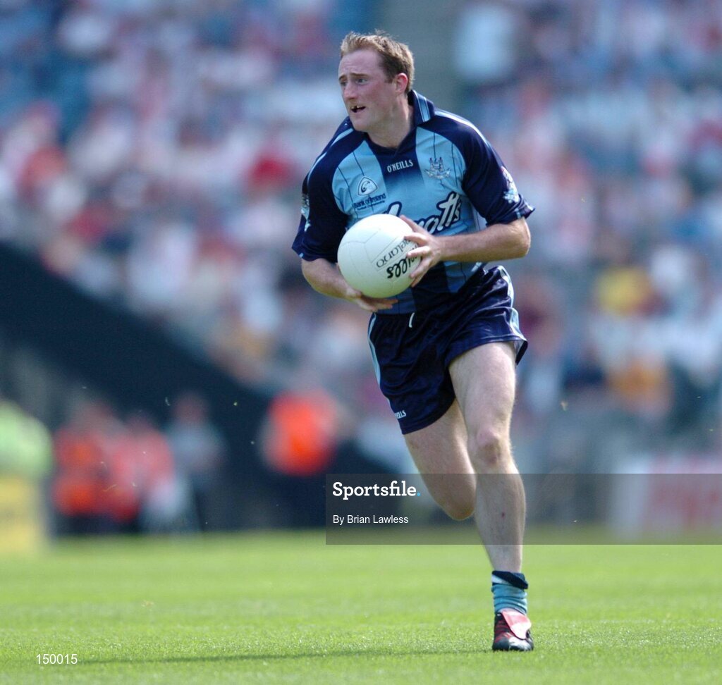 1 August 2004; Coman Goggins, Dublin. Bank of Ireland All-Ireland Football Championship, Round 4, Dublin v Roscommon, Croke Park, Dublin. Picture credit; Brian Lawless / SPORTSFILE