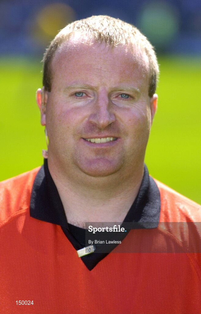 1 August 2004; John Geaney, Referee. Bank of Ireland All-Ireland Football Championship, Round 4, Dublin v Roscommon, Croke Park, Dublin. Picture credit; Brian Lawless / SPORTSFILE