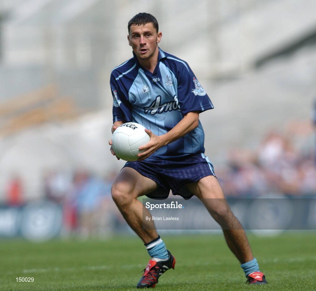1 August 2004; Alan Brogan, Dublin. Bank of Ireland All-Ireland Football Championship, Round 4, Dublin v Roscommon, Croke Park, Dublin. Picture credit; Brian Lawless / SPORTSFILE