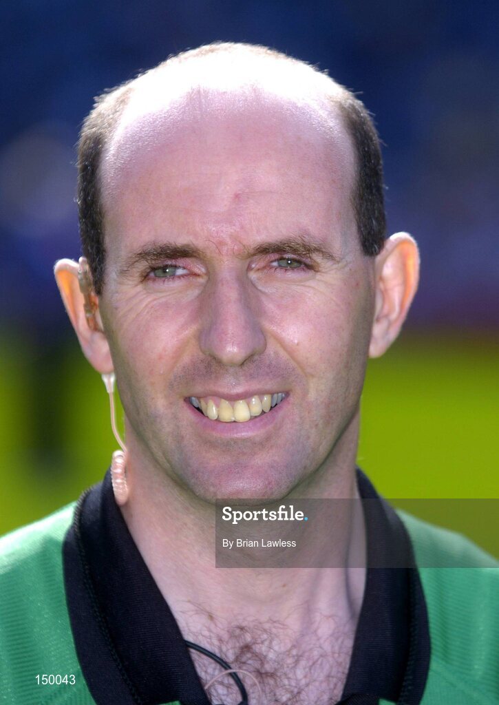 1 August 2004; Michael Collins, Referee. Bank of Ireland All-Ireland Football Championship, Round 4, Laois v Tyrone, Croke Park, Dublin. Picture credit; Brian Lawless / SPORTSFILE