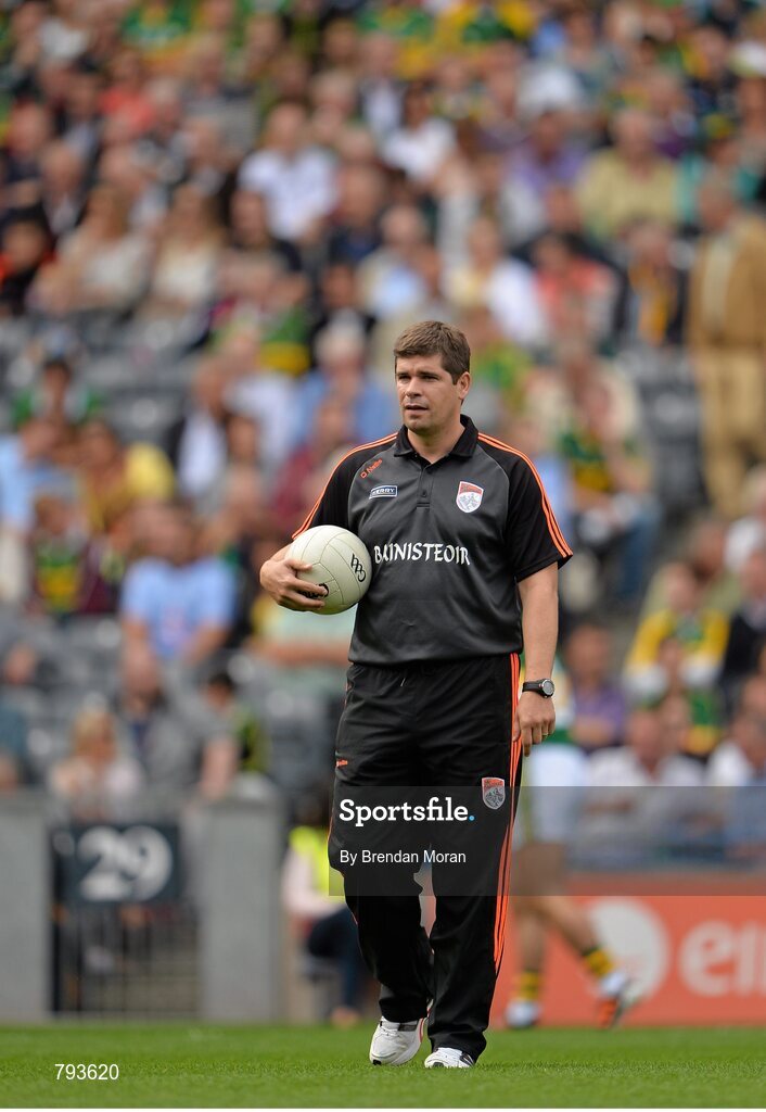 1 September 2013; Eamonn Fitzmaurice, Kerry manager. GAA Football All-Ireland Senior Championship, Semi-Final, Dublin v Kerry, Croke Park, Dublin. Picture credit: Brendan Moran / SPORTSFILE