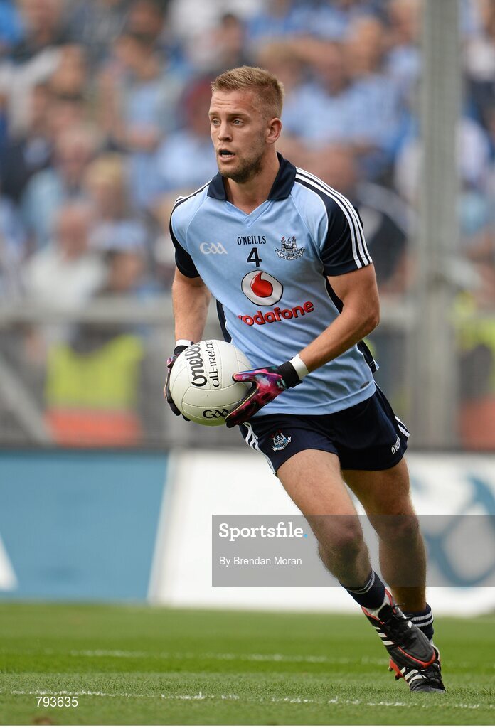 1 September 2013; Jonny Cooper, Dublin. GAA Football All-Ireland Senior Championship, Semi-Final, Dublin v Kerry, Croke Park, Dublin. Picture credit: Brendan Moran / SPORTSFILE