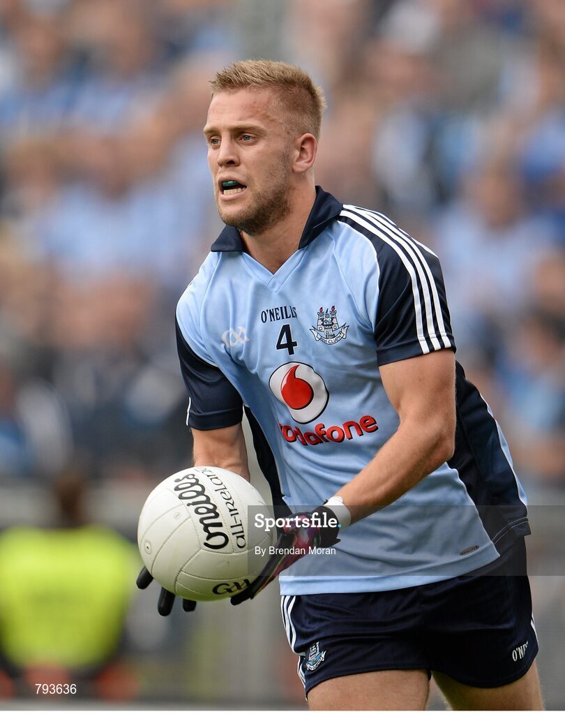 1 September 2013; Jonny Cooper, Dublin. GAA Football All-Ireland Senior Championship, Semi-Final, Dublin v Kerry, Croke Park, Dublin. Picture credit: Brendan Moran / SPORTSFILE