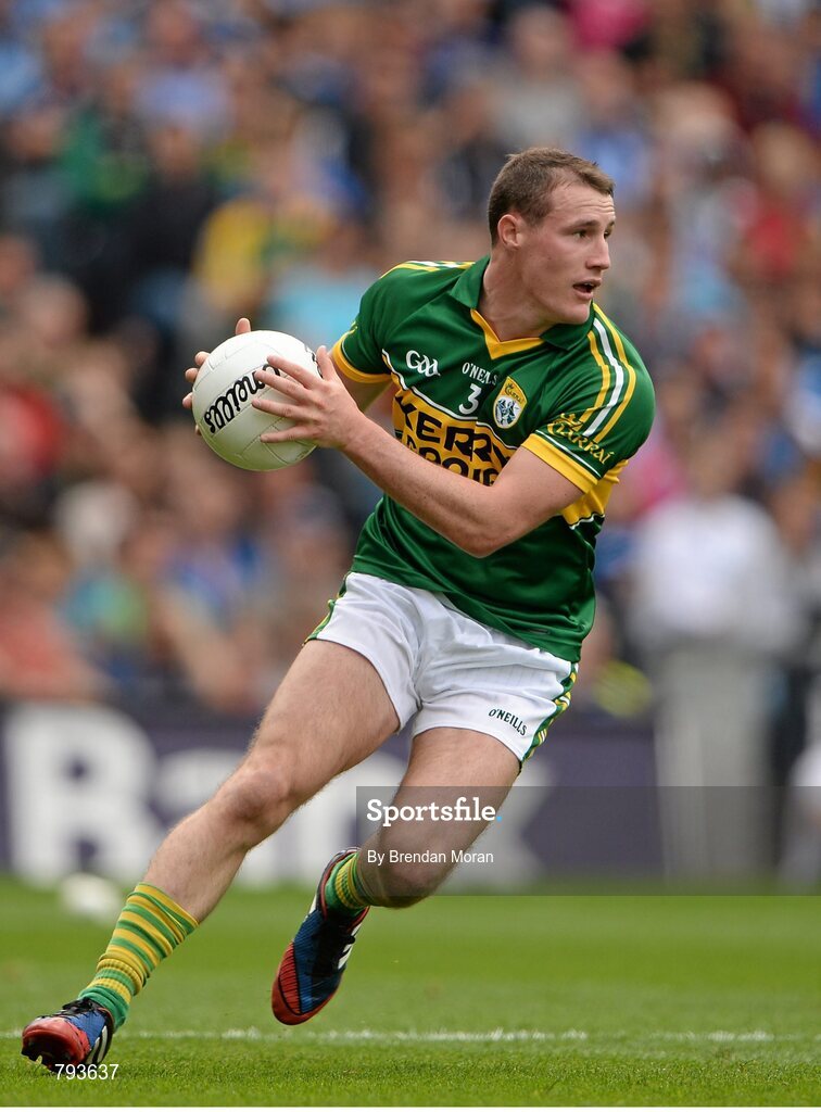1 September 2013; Mark Griffin, Kerry. GAA Football All-Ireland Senior Championship, Semi-Final, Dublin v Kerry, Croke Park, Dublin. Picture credit: Brendan Moran / SPORTSFILE