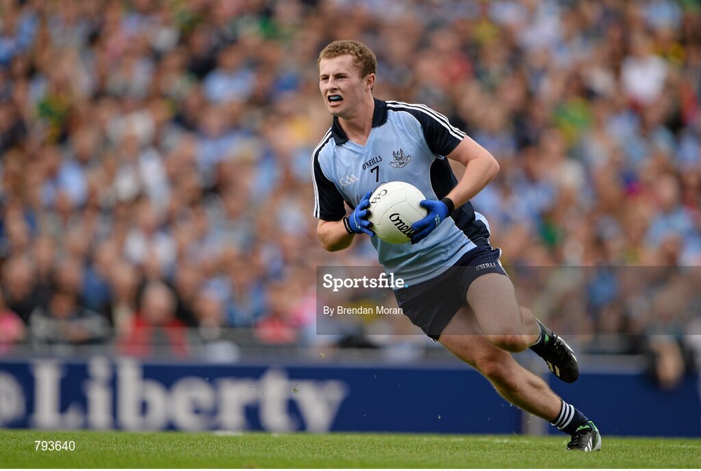 1 September 2013; Jack McCaffrey, Dublin. GAA Football All-Ireland Senior Championship, Semi-Final, Dublin v Kerry, Croke Park, Dublin. Picture credit: Brendan Moran / SPORTSFILE