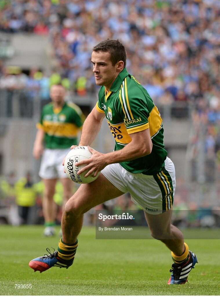 1 September 2013; Shane Enright, Kerry. GAA Football All-Ireland Senior Championship, Semi-Final, Dublin v Kerry, Croke Park, Dublin. Picture credit: Brendan Moran / SPORTSFILE