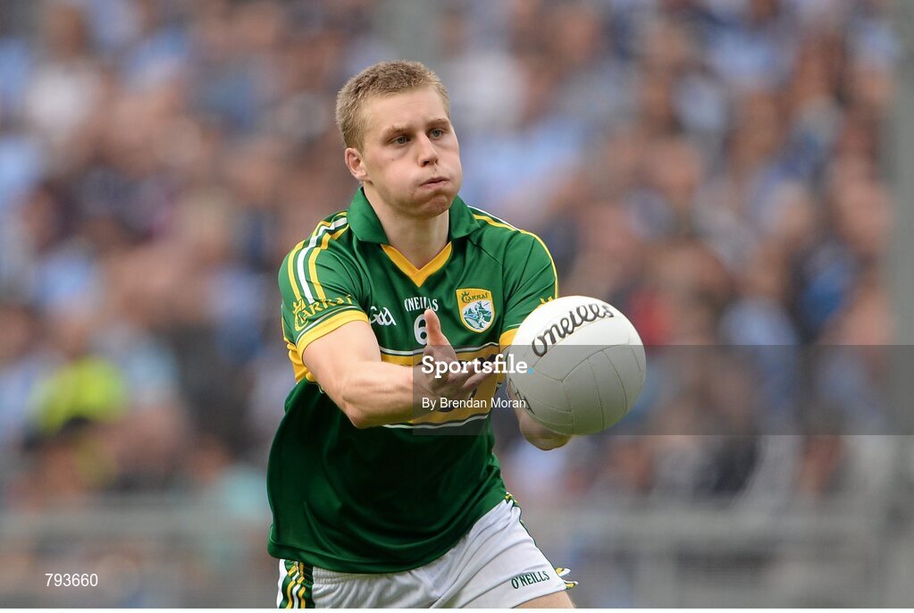 1 September 2013; Peter Crowley, Kerry. GAA Football All-Ireland Senior Championship, Semi-Final, Dublin v Kerry, Croke Park, Dublin. Picture credit: Brendan Moran / SPORTSFILE