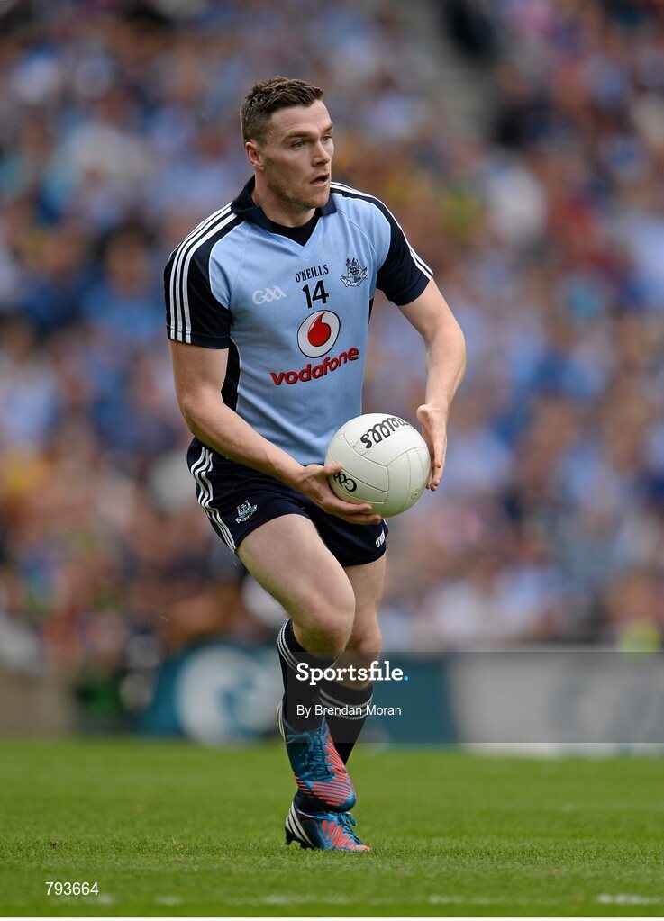 1 September 2013; Paddy Andrews, Dublin. GAA Football All-Ireland Senior Championship, Semi-Final, Dublin v Kerry, Croke Park, Dublin. Picture credit: Brendan Moran / SPORTSFILE