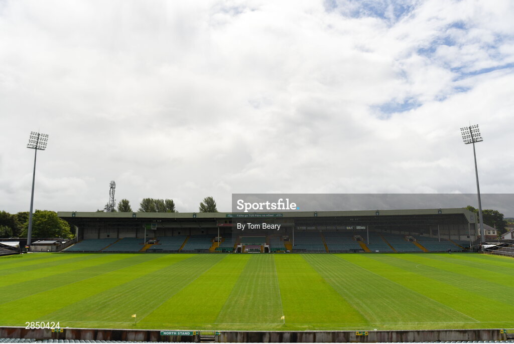 15 June 2024; A general view of before the Electric Ireland GAA All-Ireland Minor Hurling Championship semi-final match between Tipperary and Galway at TUS Gaelic Grounds in Limerick. Photo by Tom Beary/Sportsfile