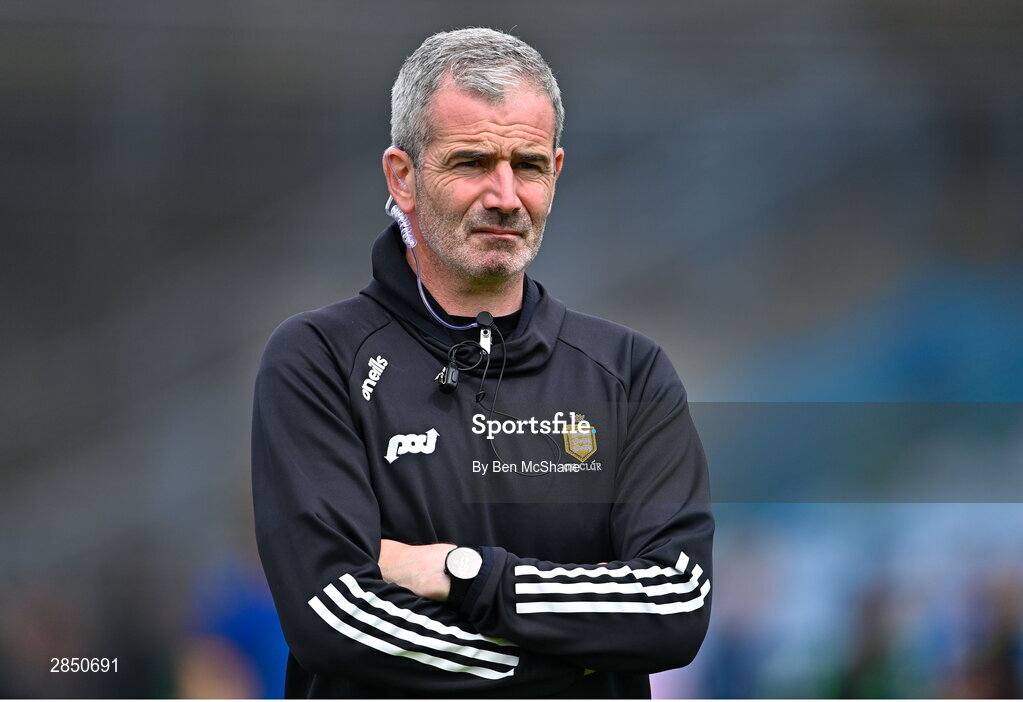 15 June 2024; Clare manager Mark Fitzgerald before the GAA Football All-Ireland Senior Championship Round 3 match between Clare and Donegal at Hastings Insurance MacHale Park in Castlebar, Mayo. Photo by Ben McShane/Sportsfile