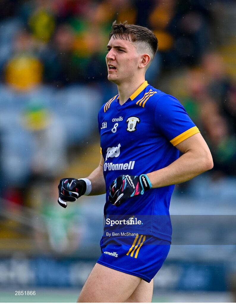 15 June 2024; Brian McNamara of Clare during the GAA Football All-Ireland Senior Championship Round 3 match between Clare and Donegal at Hastings Insurance MacHale Park in Castlebar, Mayo. Photo by Ben McShane/Sportsfile