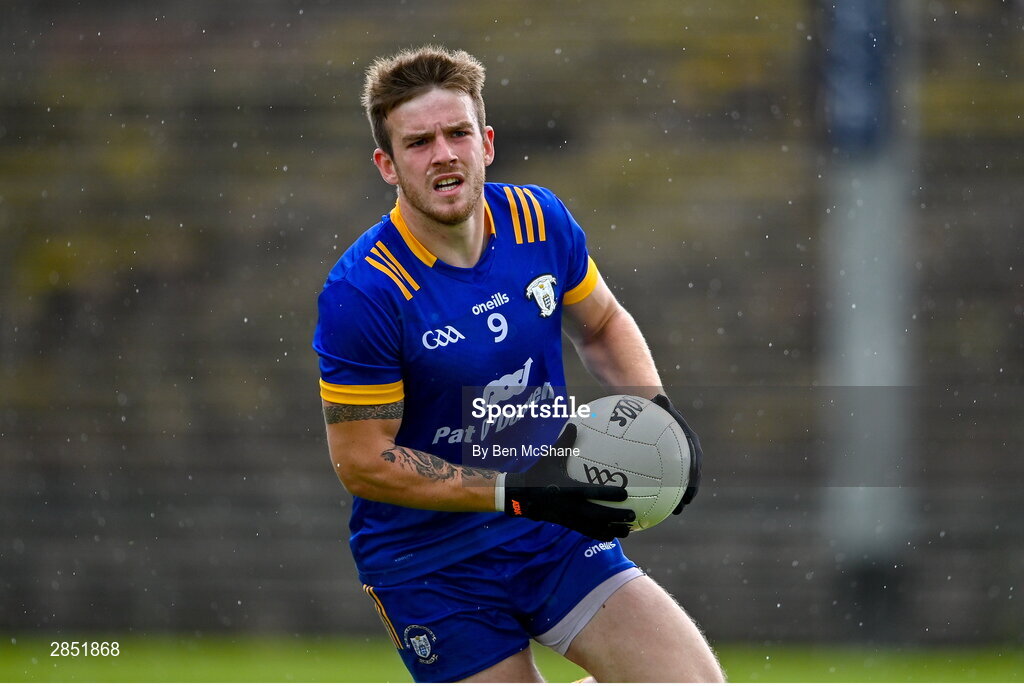 15 June 2024; Michéal Garry of Clare during the GAA Football All-Ireland Senior Championship Round 3 match between Clare and Donegal at Hastings Insurance MacHale Park in Castlebar, Mayo. Photo by Ben McShane/Sportsfile