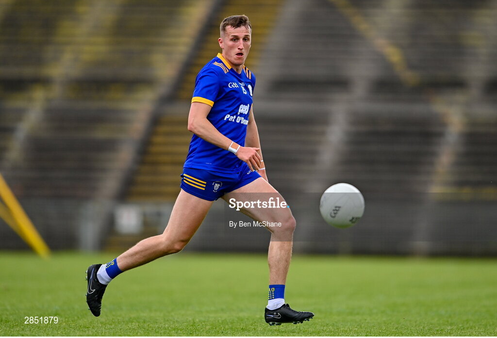 15 June 2024; Emmet McMahon of Clare during the GAA Football All-Ireland Senior Championship Round 3 match between Clare and Donegal at Hastings Insurance MacHale Park in Castlebar, Mayo. Photo by Ben McShane/Sportsfile