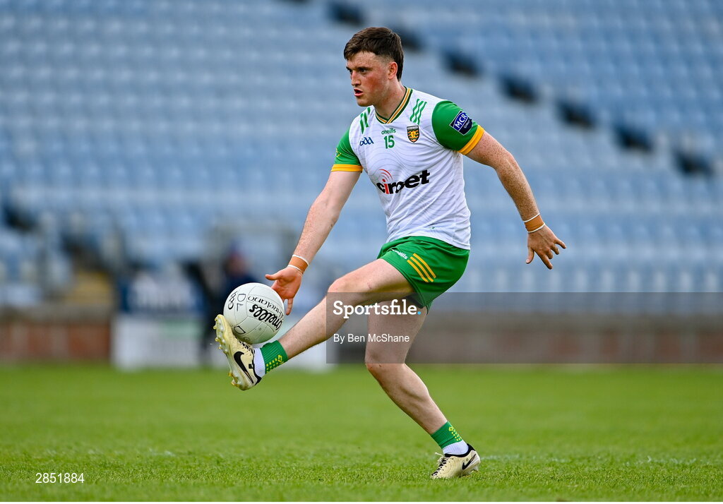 15 June 2024; Niall O'Donnell of Donegal during the GAA Football All-Ireland Senior Championship Round 3 match between Clare and Donegal at Hastings Insurance MacHale Park in Castlebar, Mayo. Photo by Ben McShane/Sportsfile