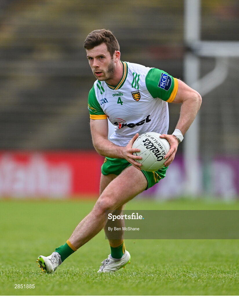 15 June 2024; Eoghan Bán Gallagher of Donegal during the GAA Football All-Ireland Senior Championship Round 3 match between Clare and Donegal at Hastings Insurance MacHale Park in Castlebar, Mayo. Photo by Ben McShane/Sportsfile