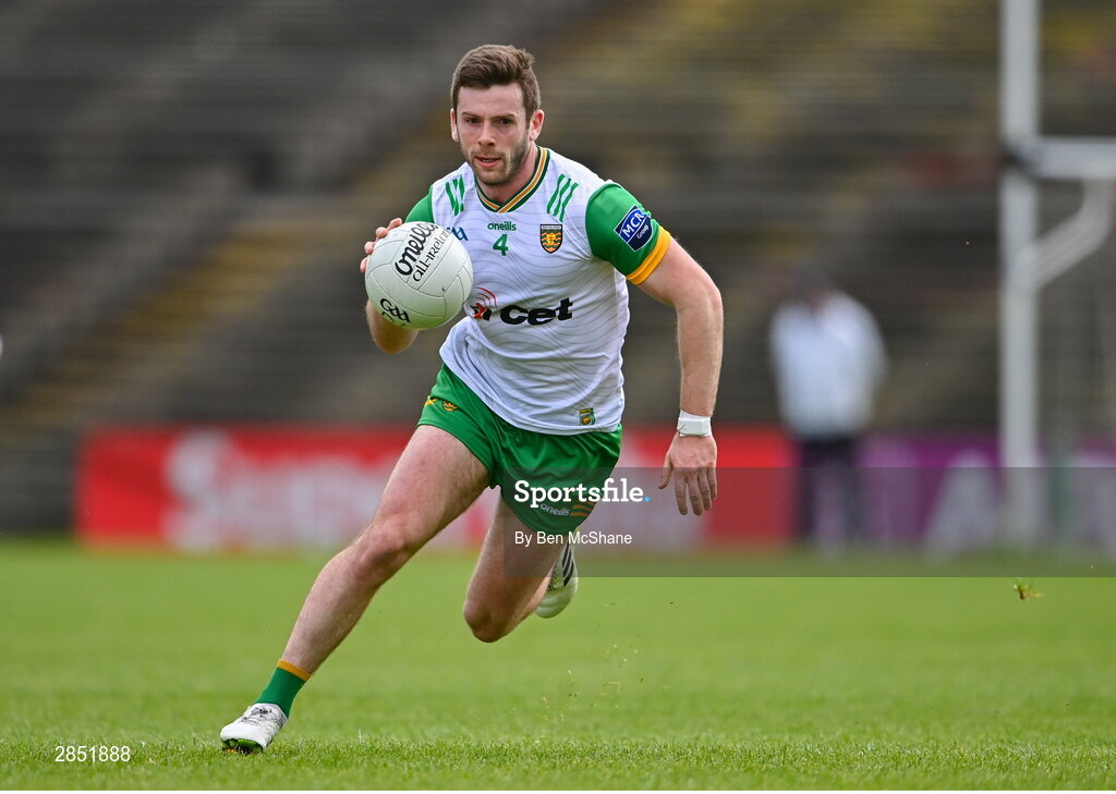 15 June 2024; Eoghan Bán Gallagher of Donegal during the GAA Football All-Ireland Senior Championship Round 3 match between Clare and Donegal at Hastings Insurance MacHale Park in Castlebar, Mayo. Photo by Ben McShane/Sportsfile
