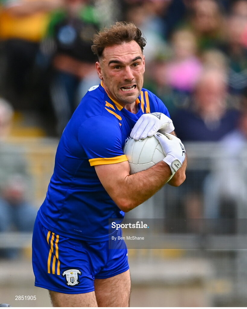 15 June 2024; Alan Sweeney of Clare during the GAA Football All-Ireland Senior Championship Round 3 match between Clare and Donegal at Hastings Insurance MacHale Park in Castlebar, Mayo. Photo by Ben McShane/Sportsfile
