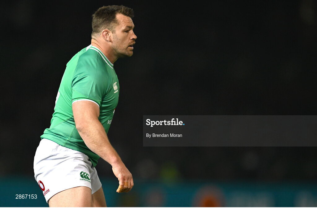 6 July 2024; Cian Healy of Ireland during the first test between South Africa and Ireland at Loftus Versfeld Stadium in Pretoria, South Africa. Photo by Brendan Moran/Sportsfile