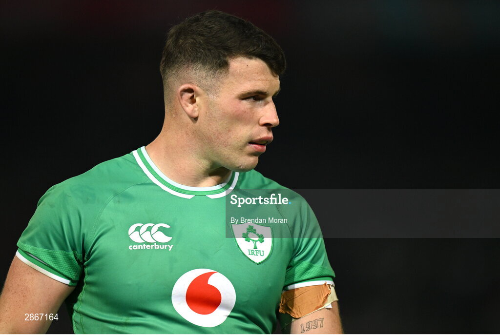6 July 2024; Calvin Nash of Ireland during the first test between South Africa and Ireland at Loftus Versfeld Stadium in Pretoria, South Africa. Photo by Brendan Moran/Sportsfile