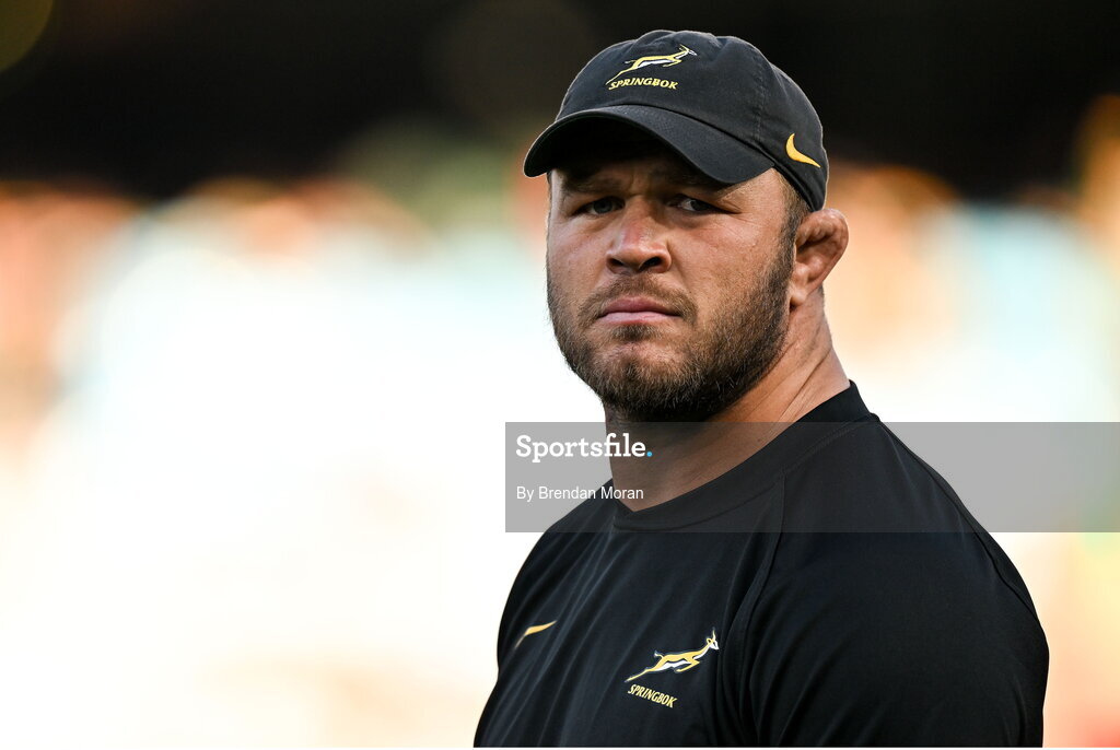6 July 2024; South Africa coach Duane Vermeulen before the first test between South Africa and Ireland at Loftus Versfeld Stadium in Pretoria, South Africa. Photo by Brendan Moran/Sportsfile