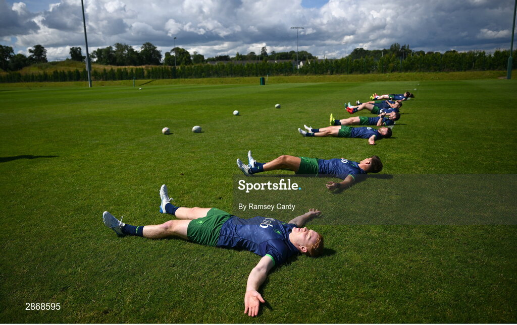 8 July 2024; Gavin Mullin during the Team Ireland Paris 2024 team training for Rugby Sevens ahead of the Paris 2024 Olympic Games at the IRFU Outdoor Pitch on the Sport Ireland Campus in Dublin. Photo by Ramsey Cardy/Sportsfile