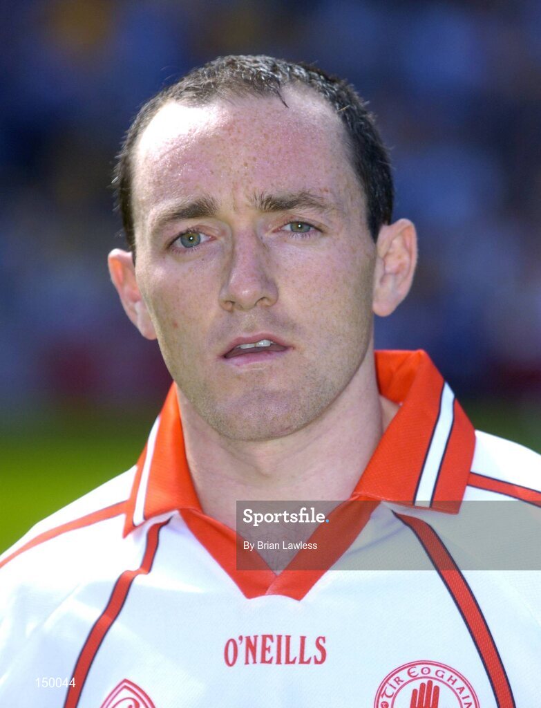 1 August 2004; Brian Dooher, Tyrone. Bank of Ireland All-Ireland Football Championship, Round 4, Laois v Tyrone, Croke Park, Dublin. Picture credit; Brian Lawless / SPORTSFILE
