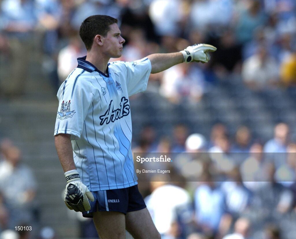 1 August 2004; Stephen Cluxton, Dublin goalkeeper. Bank of Ireland All-Ireland Football Championship, Round 4, Dublin v Roscommon, Croke Park, Dublin. Picture credit; Damien Eagers / SPORTSFILE