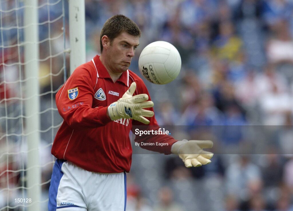 1 August 2004; Fergal Byron, Laois goalkeeper. Bank of Ireland All-Ireland Football Championship, Round 4, Laois v Tyrone, Croke Park, Dublin. Picture credit; Damien Eagers / SPORTSFILE